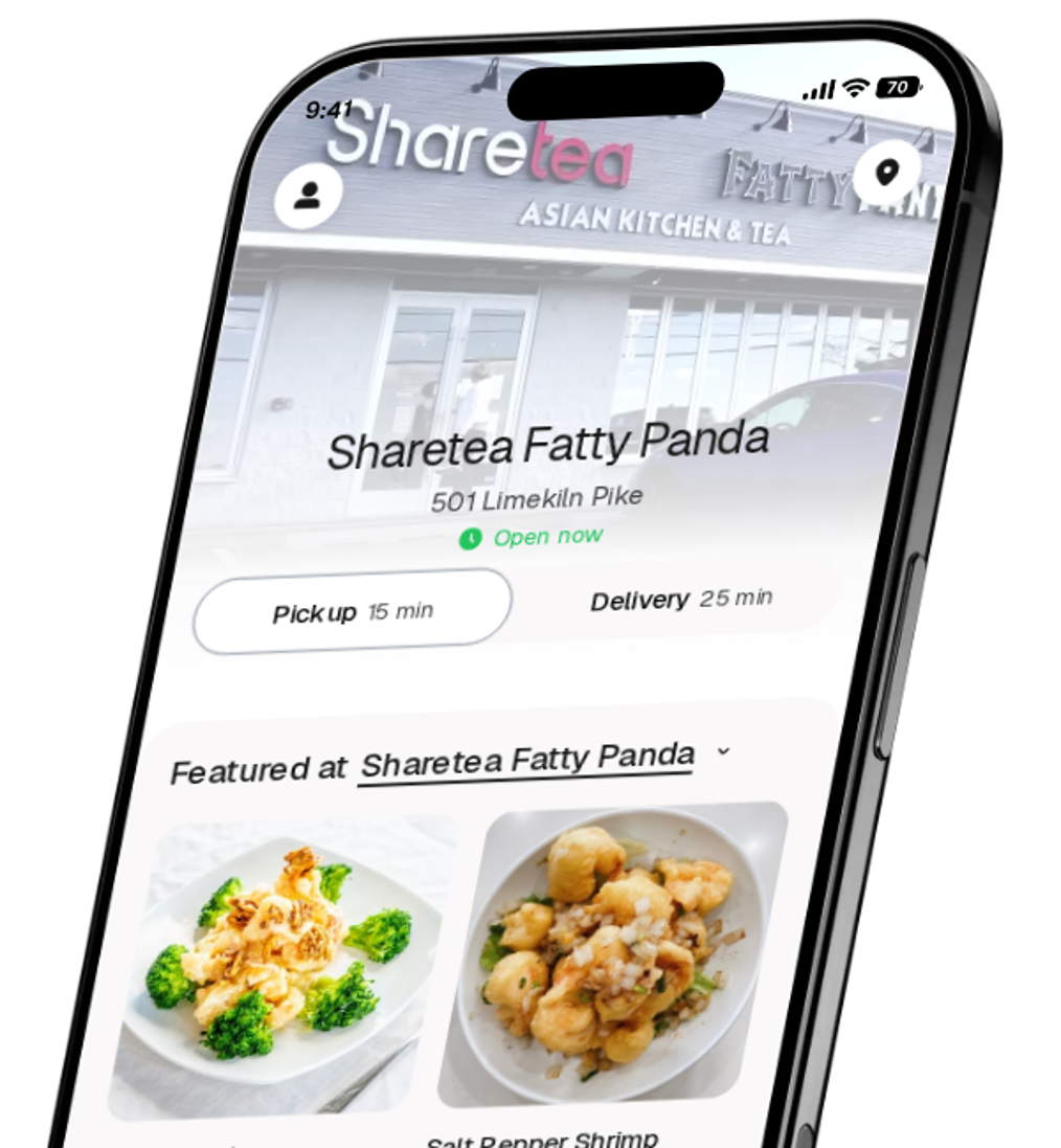 Sharetea Fatty Panda app preview