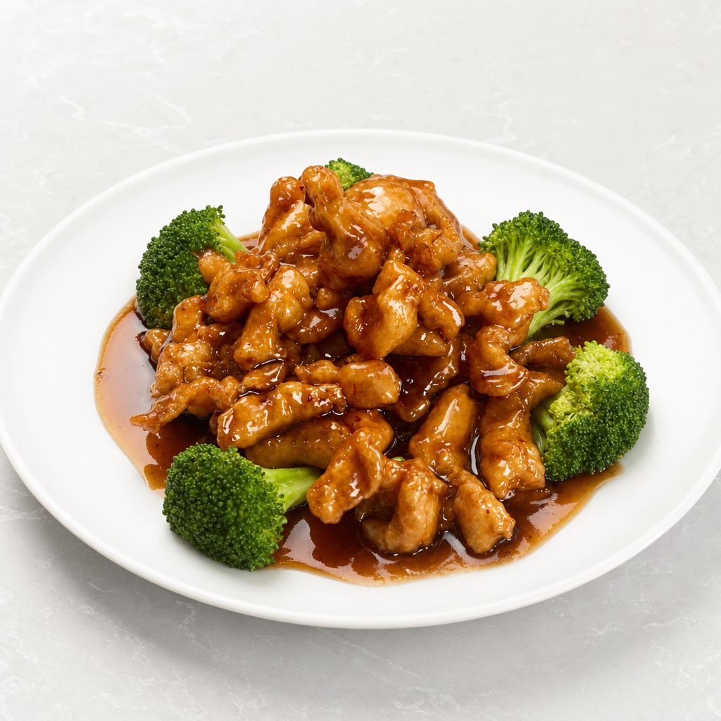 (LG) General Tso Chicken (大) 左宗鸡.