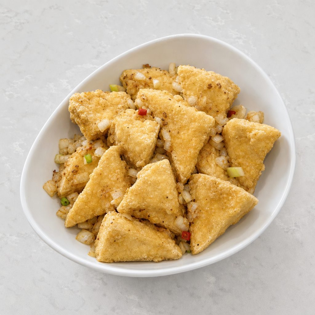 Salt & Pepper Tofu 炸豆腐.