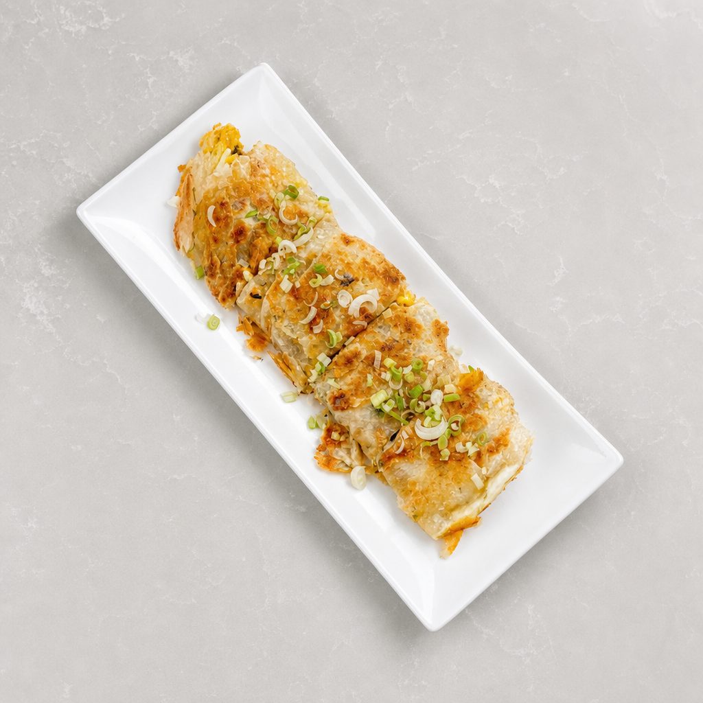 Taiwanese Pancake with Egg 蛋饼.