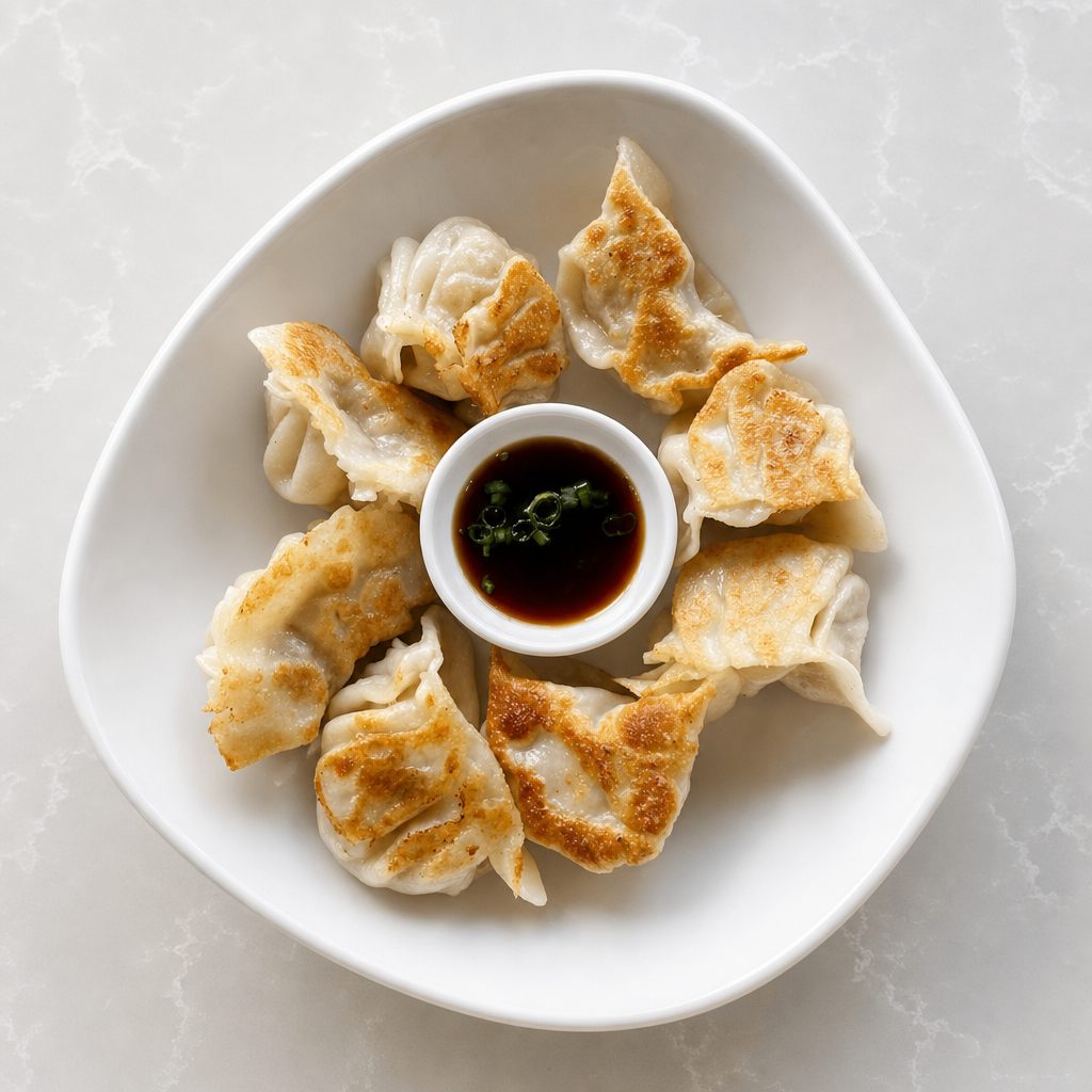 Homemade Pork Dumplings (8) 饺子.