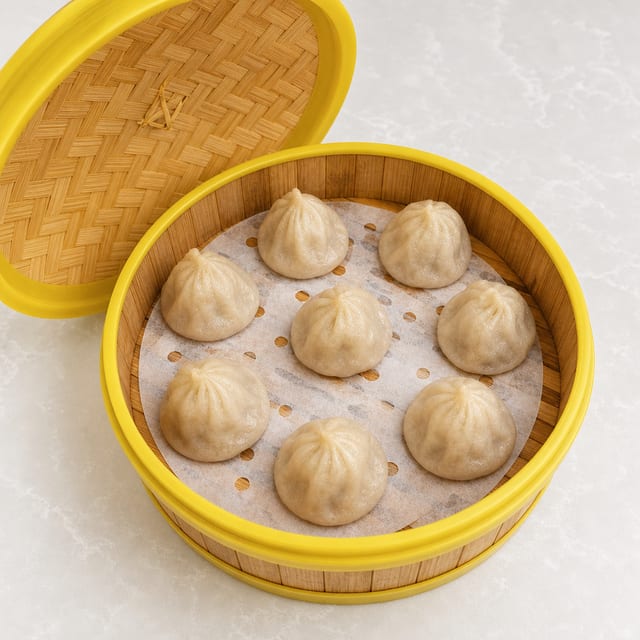 Pork Soup Dumplings 小笼包 (8).
