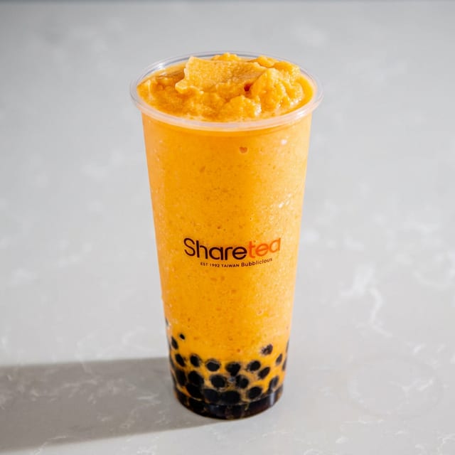 Thai Tea Ice Blended with Pearl (41).
