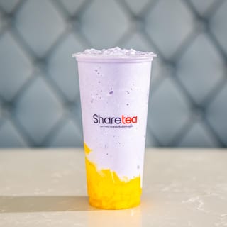 Taro Ice Blended with Pudding (40)