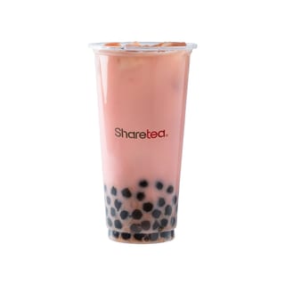 Watermelon Coco Green Milk Tea w/ Pearls