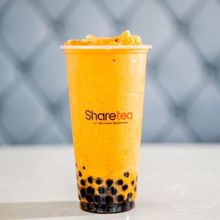 Thai Tea Ice Blended with Pearl (41)