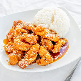 (S) (Chicken/Shrimp) Teriyaki Over Rice 日式烧饭